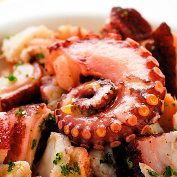 Pulpo Cocido Trozos ½ kg