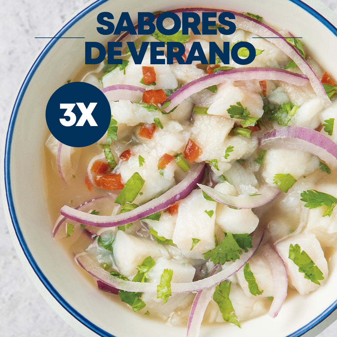 Pack 3x Ceviches a elección