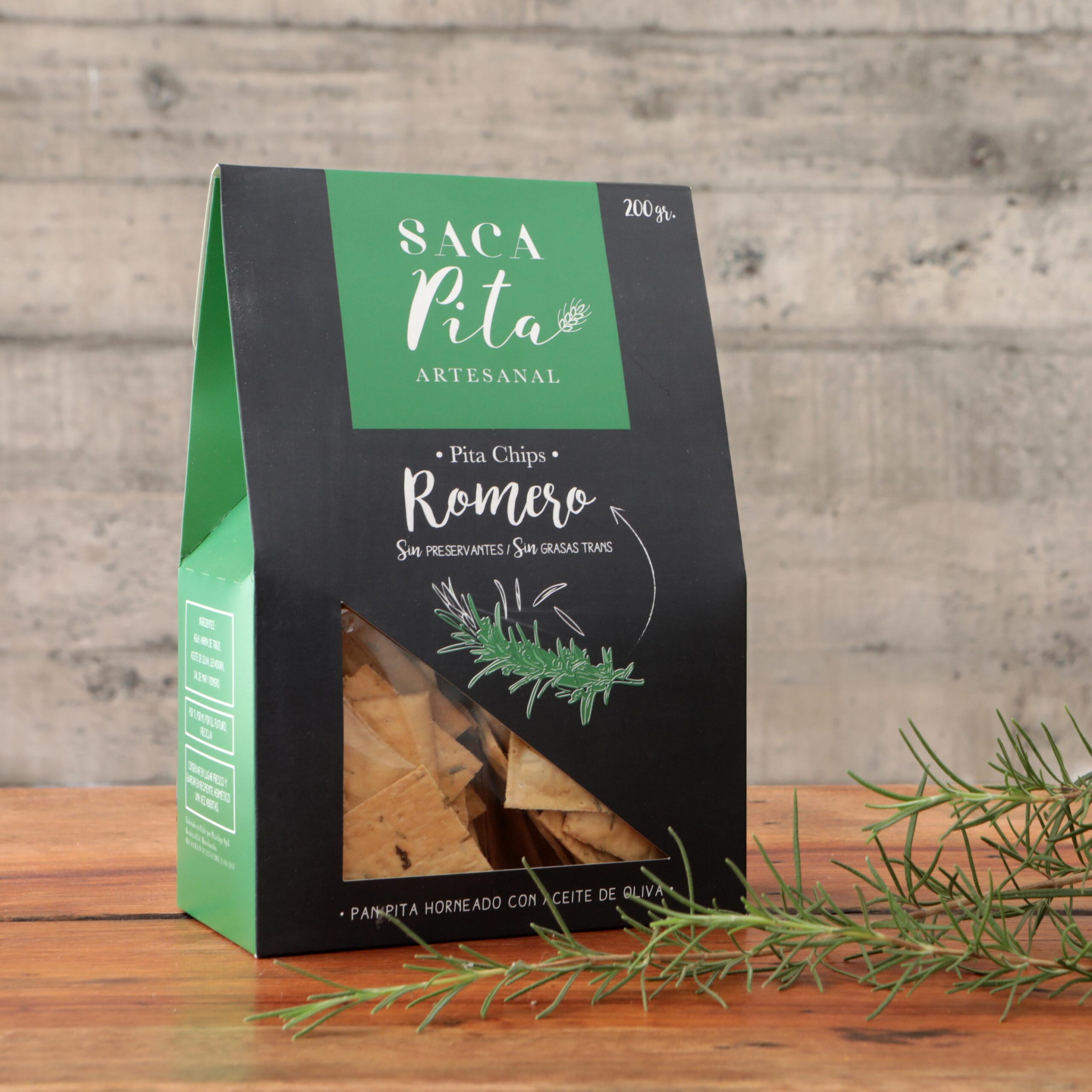 Saca pitas para coctel con romero 200 gramos
