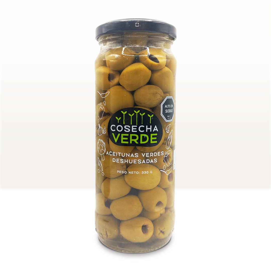 Aceituna Verde Deshuesada 340 gr