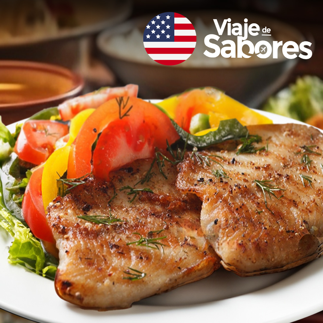 Tilapia estilo Orleans 🇺🇸