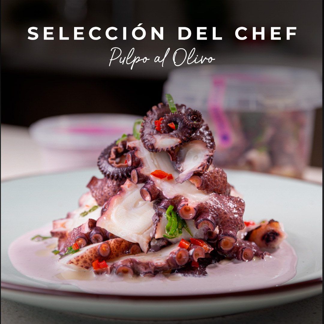 Pulpo al Olivo Fresco