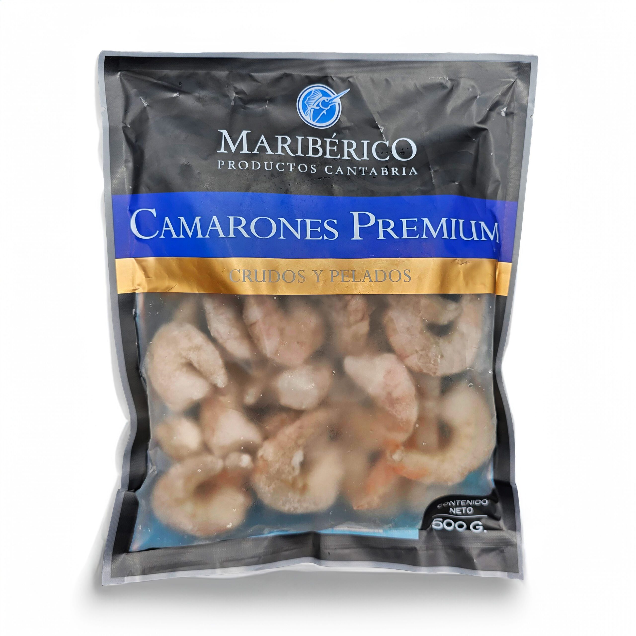 Camarón pelado crudo calibre grande 16/20 500 Grs