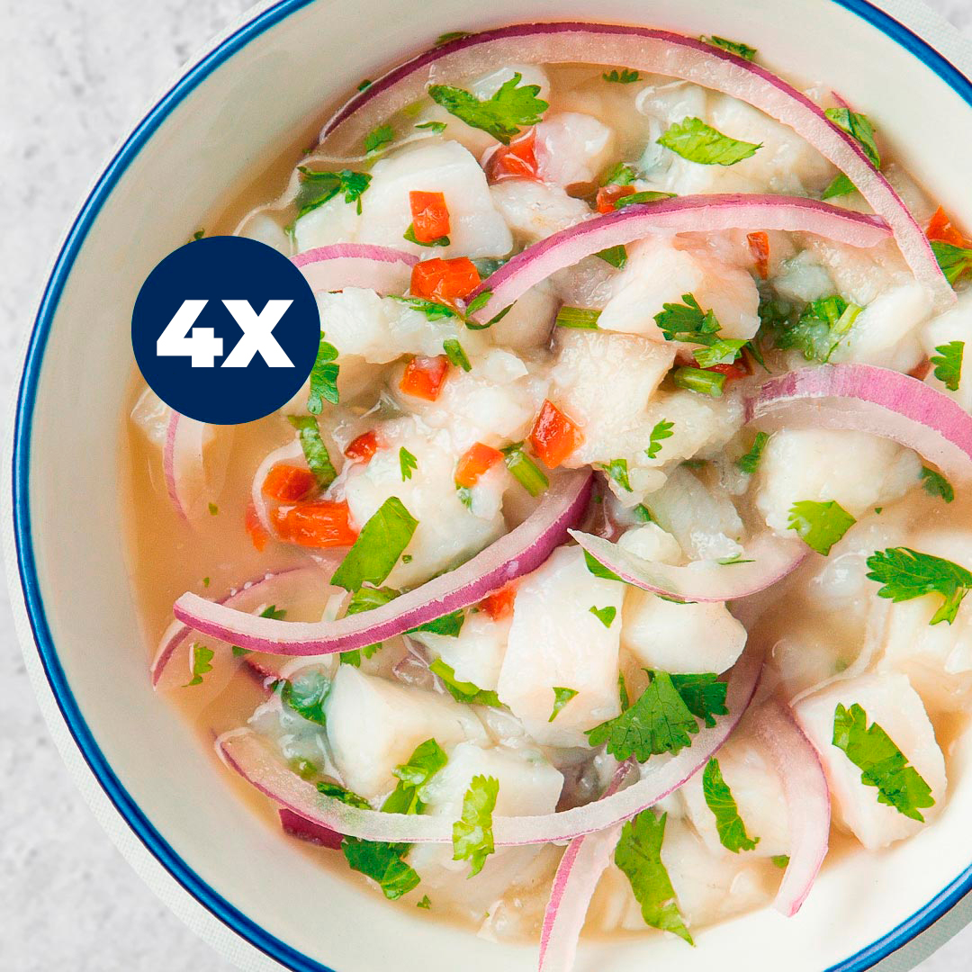 Pack 4x Ceviches a elección